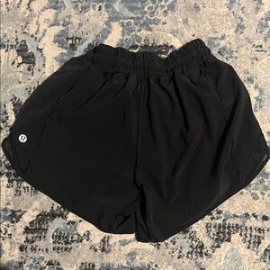 Black lululemon shorts